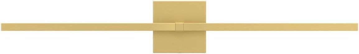 Gold Bathroom Vanity Light Fixtures - 30 inch Rotatable Modern LED Vanity Lights for Bathroom with 3500K Warm Light Brushed Bath Wall Sconce Over Mirror - Image 4